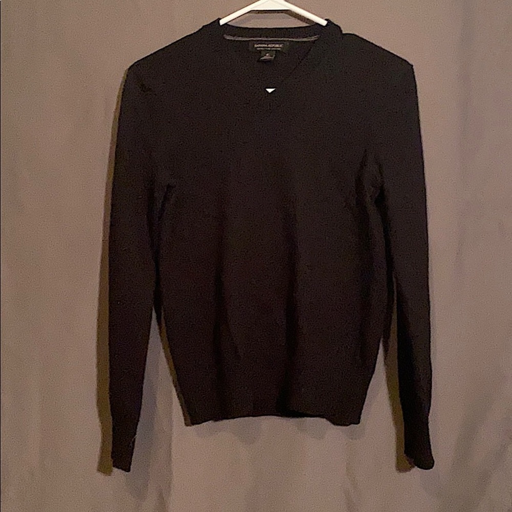 Black 100% Merino Wool Banana Republic Sweater